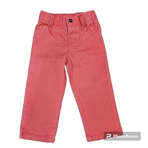 Carter's Salmon Color Toddler Pants Elastic Waist Size 18 Mo